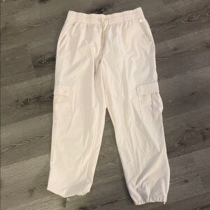 Women's Cream Track Pants